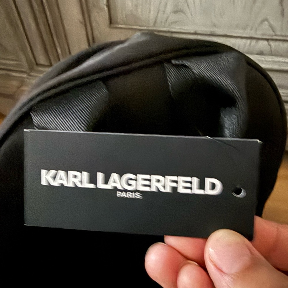 Karl Lagerfeld Black Backpack - Picture 4 of 4